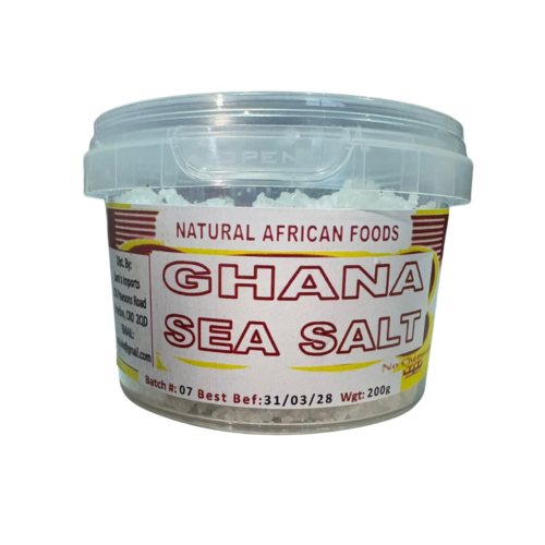 Ghana sea salt 200g £2